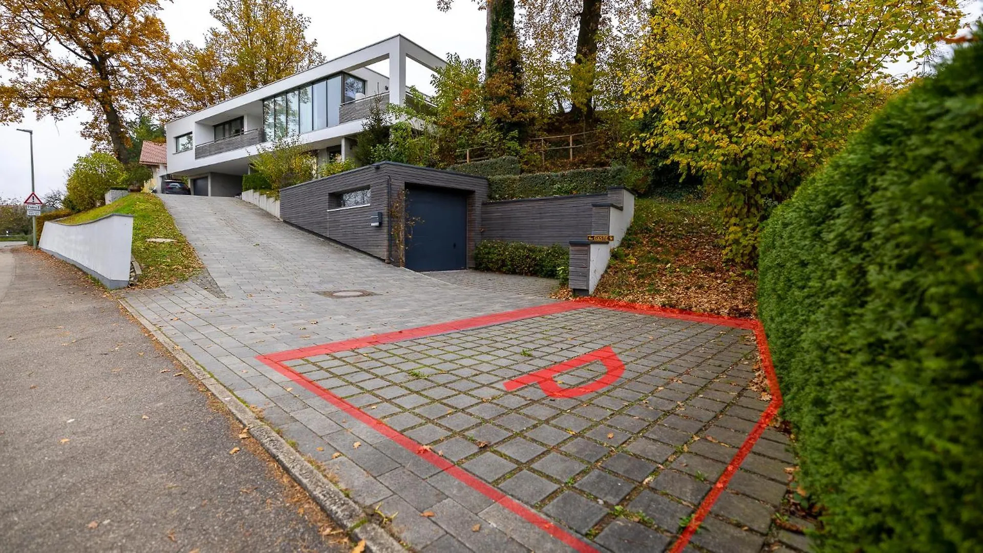 Naturoase, Moderne Architektur - Arbeitsplatz - Terrasse - Parkplatz - Waschmaschine Vohringen  Apartment Vohringen (Bavaria)